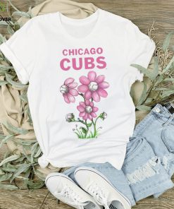 Chicago Cubs Tiny Turnip Infant Blooming Baseballs T Shirt 1 Chicago Cubs Tiny Turnip Infant Blooming Baseballs T Shirt