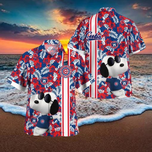 Chicago Cubs Tropical Hawaiian Shirt And Short Combo For Men And Women