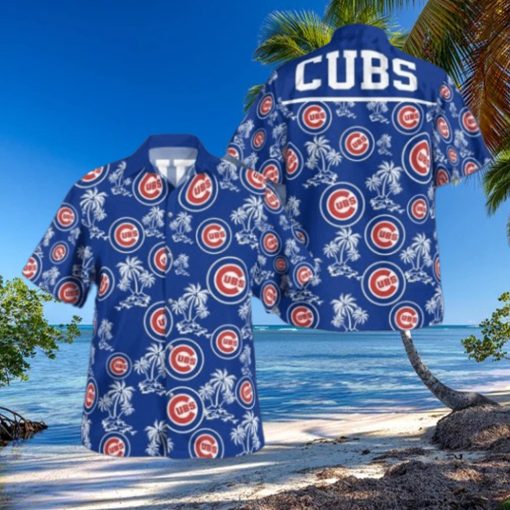 Chicago Cubs Tropical Hawaiian Shirt