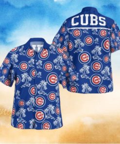 Chicago Cubs Tropical Hawaiian Shirt
