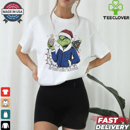 Chicago Cubs x Santa Grinch Is This Jolly Enough Merry Christmas Shirt