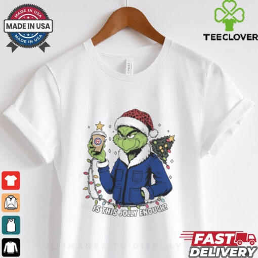 Chicago Cubs x Santa Grinch Is This Jolly Enough Merry Christmas Shirt
