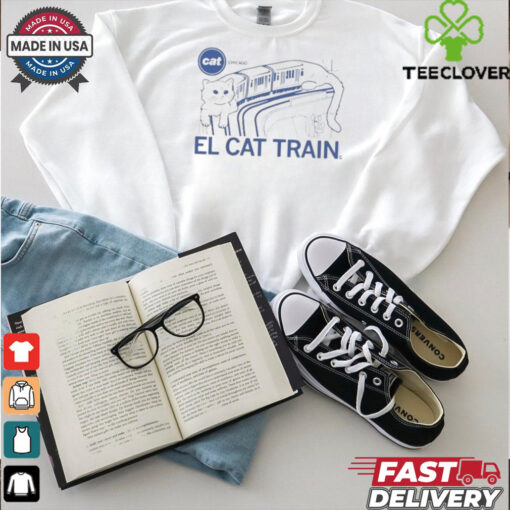 Chicago El Cat Train 2024 T Shirt White