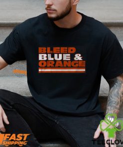 Chicago Football Bleed Blue & Orange Shirt