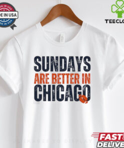 Chicago Football Sweatshirt, Sundays are Better in Chicago, Chicago Football Gifts Shirt 2 Chicago Football Sweatshirt, Sundays are Better in Chicago, Chicago Football Gifts Shirt