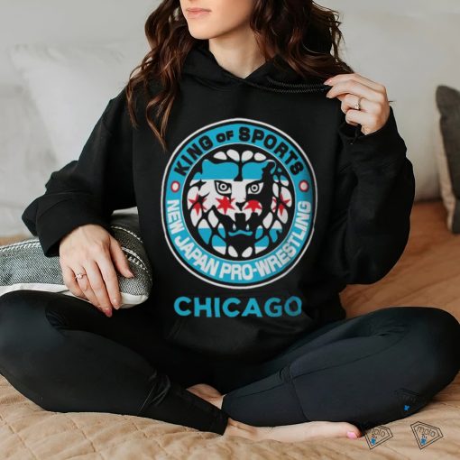 Chicago Lion Mark King Of Sports New Japan Pro Wrestling Lion Logo hoodie, sweater, longsleeve, shirt v-neck, t-shirt