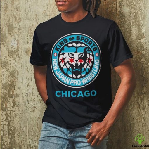 Chicago Lion Mark King Of Sports New Japan Pro Wrestling Lion Logo hoodie, sweater, longsleeve, shirt v-neck, t-shirt