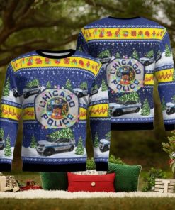 Chicago Police Ford Police Interceptor Utility Christmas Aop Ugly Sweater 3D Gift For Men And Women