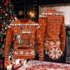 Custom Name New England Christmas Gift Ugly Christmas Sweater