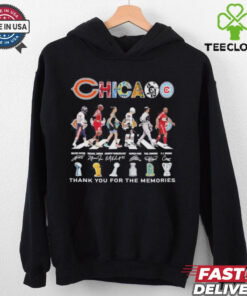 Chicago Sports Abbey Road Players Thank You For The Memories Signatures Shirt