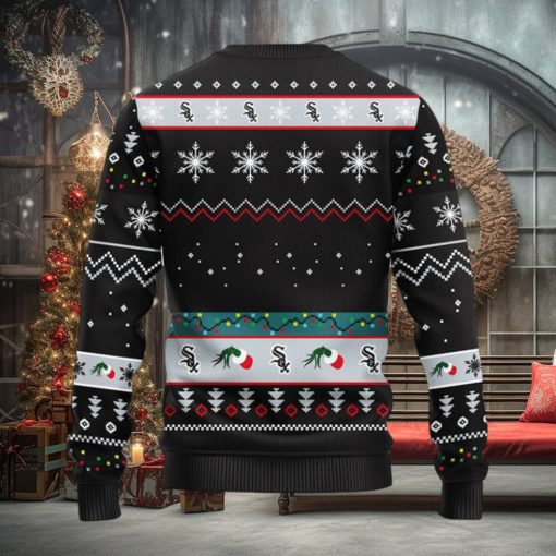 Chicago White Sox 12 Grinch Xmas Day Christmas Ugly Sweater