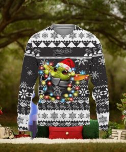 Chicago White Sox Baby Yoda Star Wars Sports Football American Ugly Christmas Sweater Christmas Holiday Gift