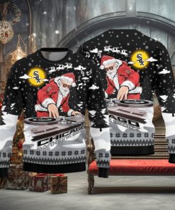 Chicago White Sox Christmas Funny DJ Santa New Style Knitted Sweater