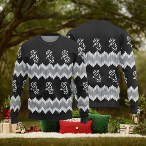 Chicago White Sox Christmas Pattern Knitted Sweater