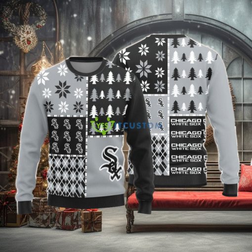Chicago White Sox Christmas Pattern Ugly Christmas Sweater Christmas Gift