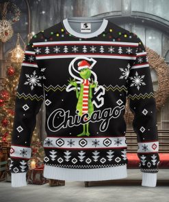 Chicago White Sox Funny Grinch Christmas Ugly Sweater