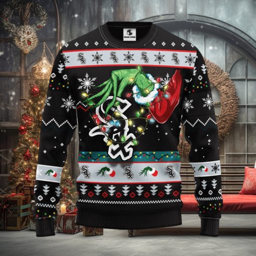 Chicago White Sox Grinch Christmas Ugly Sweater