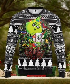 Chicago White Sox Grinch Hug Christmas Ugly Sweater