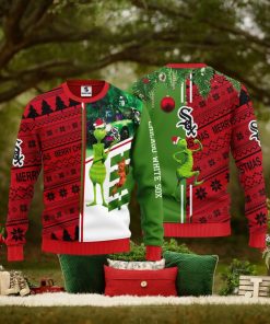 Chicago White Sox Grinch & Scooby doo Christmas Ugly Sweater 1