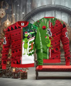Chicago White Sox Grinch & Scooby doo Christmas Ugly Sweater 1