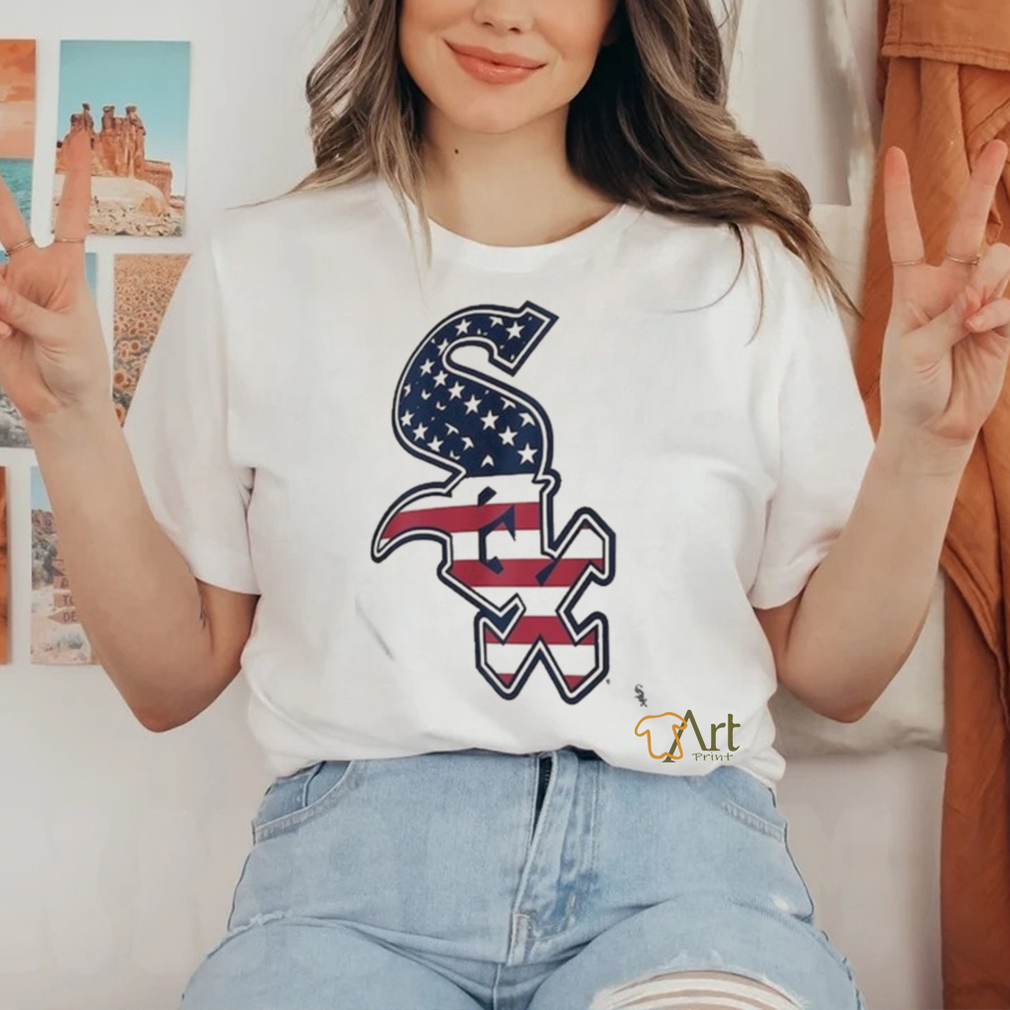 Chicago White Sox Logo 4th Of July Flag Unisex T Shirt Chicago White Sox Logo 4th Of July Flag Unisex T Shirt