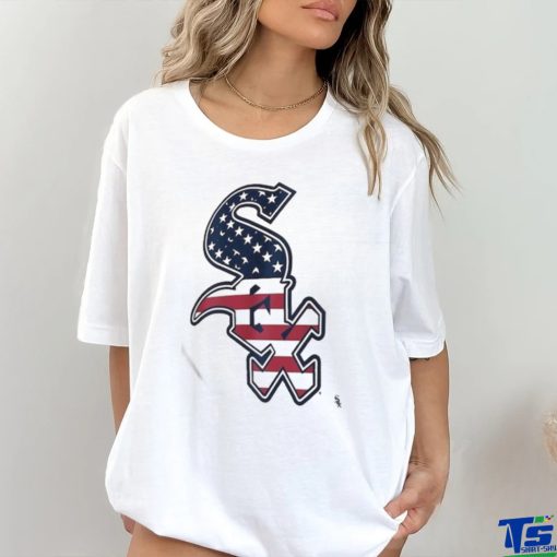 Chicago White Sox Logo 4th Of July Flag Unisex T Shirt