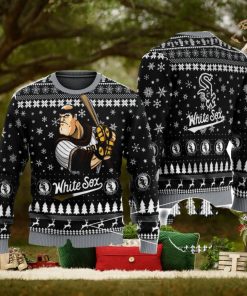 Chicago White Sox Logo Cute Christmas Gift Ugly Christmas Sweater For Fans