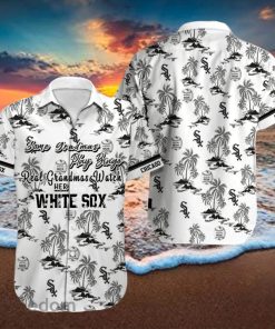 Chicago White Sox MLB Coconut Pattern White Beach Lover Gift Aloha Hawaiian Shirt