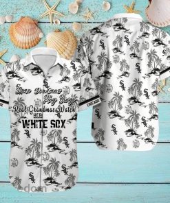 Chicago White Sox MLB Coconut Pattern White Beach Lover Gift Aloha Hawaiian Shirt