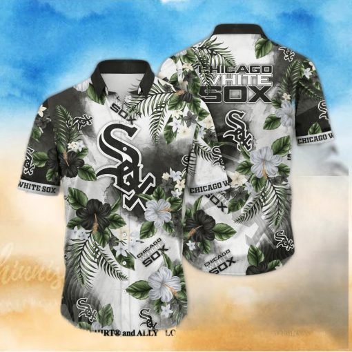 Chicago White Sox MLB Flower 3D Full Printing Hawaiian Shirt