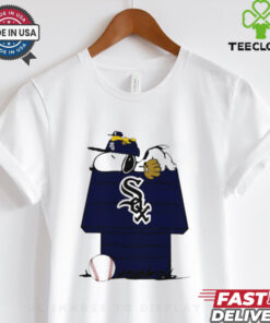 Chicago White Sox Mlb Team Snoopy Sleep shirt