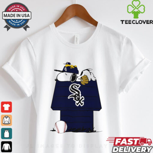 Chicago White Sox Mlb Team Snoopy Sleep shirt