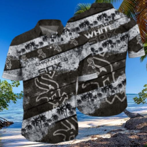 Chicago White Sox Palm Shadows Hawaiian Shirt