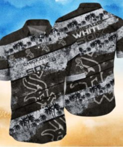 Chicago White Sox Palm Shadows Hawaiian Shirt