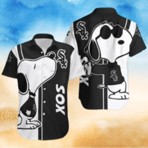 Chicago White Sox Snoopy Baseball Hawaiian Shirt