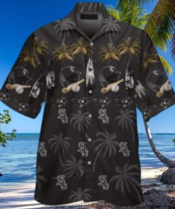 Chicago White Sox Tropical Baseball And Palm Trees Hawaiian Shirt