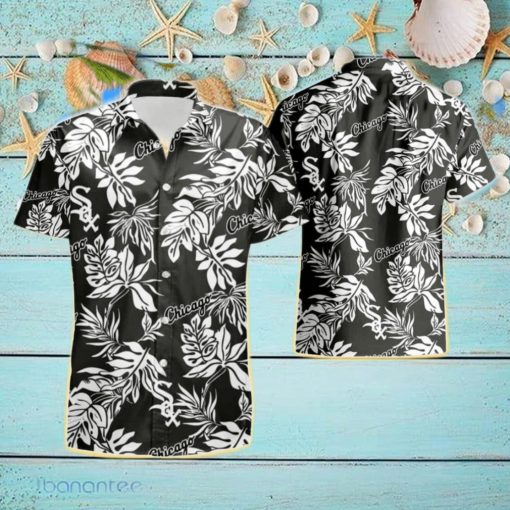 Chicago White Sox Tropical Flower Short Sleeve 2023 Summer Gift Hawaiian Shirt