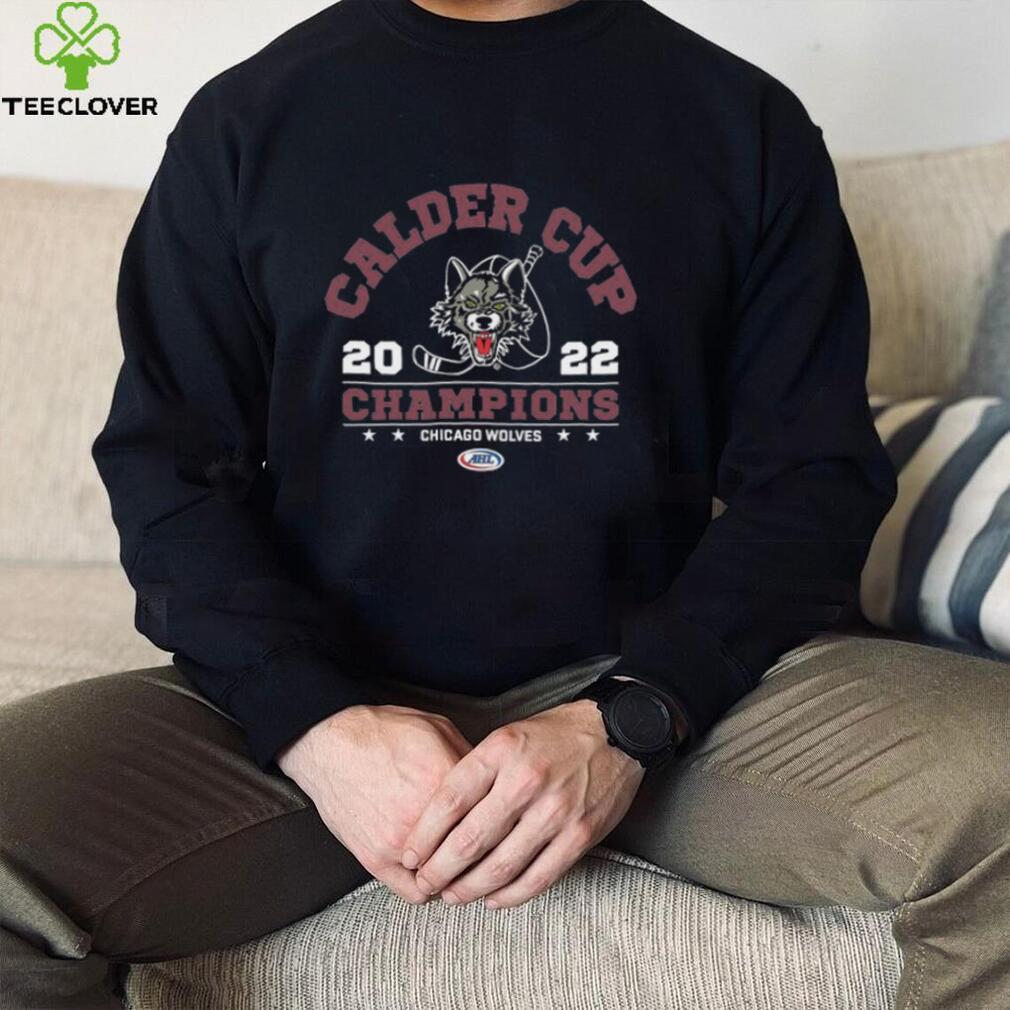 Chicago Wolves 2022 Calder Cup Champions T Shirt