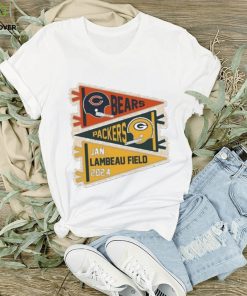 Chicago bears vs Green Bay Packers january 2024 lambeau field T shirt 1 Chicago bears vs Green Bay Packers january 2024 lambeau field T shirt