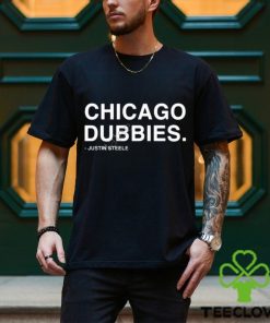 Chicago dubbies Justin Steele t shirt