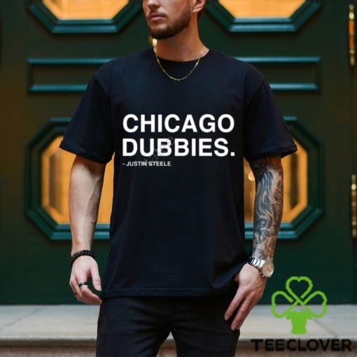 Chicago dubbies Justin Steele t shirt