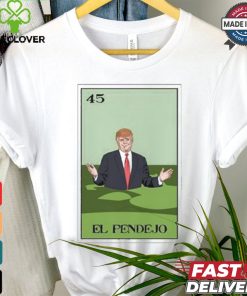 Chicano Marine El Pendejo 45 Lotería Card T shirt