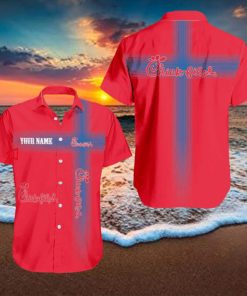 Chick Fil A Logo Brand Hawaiian Shirt Custom Name Trending Summer