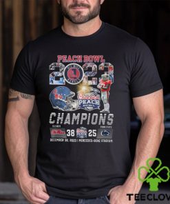 Chick Fil Peach Bowl 2023 Champions Ole Miss Rebels 38 25 Penn State Nittany Lions shirt