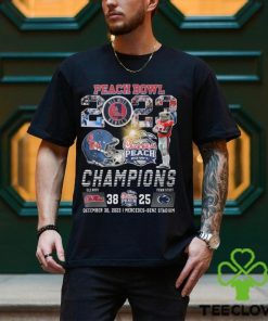 Chick Fil Peach Bowl 2023 Champions Ole Miss Rebels 38 25 Penn State Nittany Lions shirt