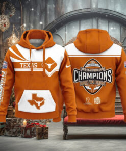 Chick fil A Peach Bowl Texas Longhorns Champions 2025 Limited Edition Hoodie