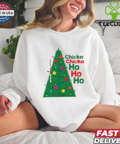 Chicka Chicka Ho Ho Ho Christmas Tree shirt