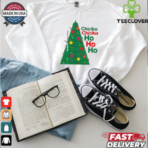 Chicka Chicka Ho Ho Ho Christmas Tree shirt