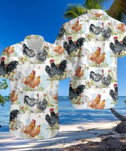 Chicken Hawaiian Shirt Unisex