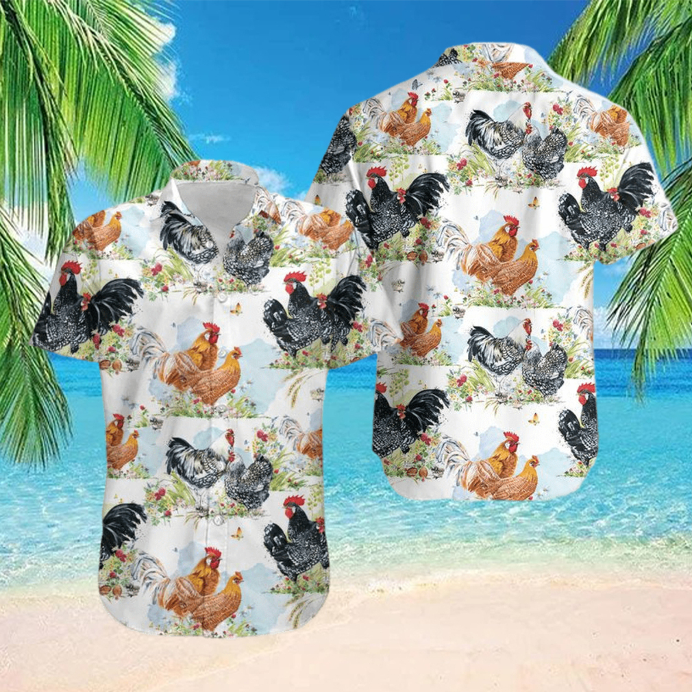 Chicken Hawaiian Shirt Unisex Chicken Hawaiian Shirt Unisex